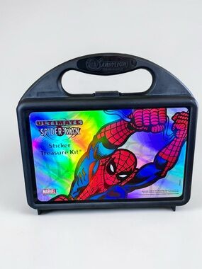Ultimate Spider-Man Sticker Treasure Kit Carry Case